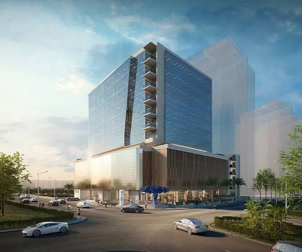 Architectural rendering of Milton Towers on Collins Avenue, Sunny Isles Beach