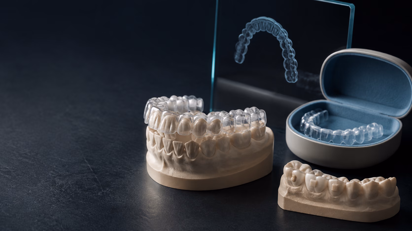 Clear orthodontic aligners