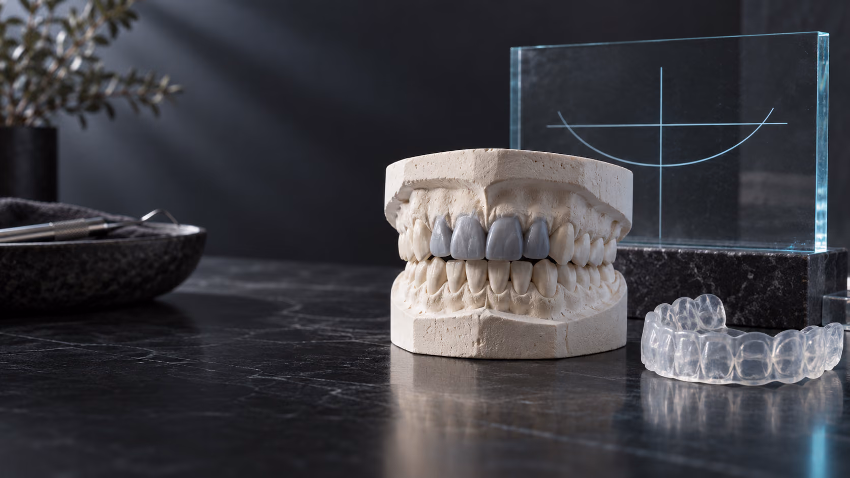 A mock-up is a trial, not the ceramic — editorial image